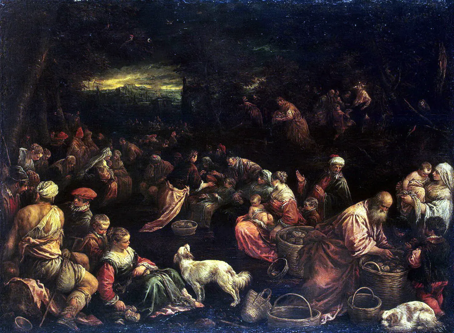  66-Miracolo della moltiplicazione dei pani e dei pesci-Hermitage